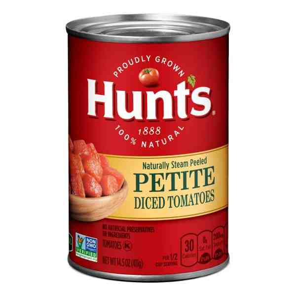 HUNTS PETITE DICED TOMATOES 14.5oz