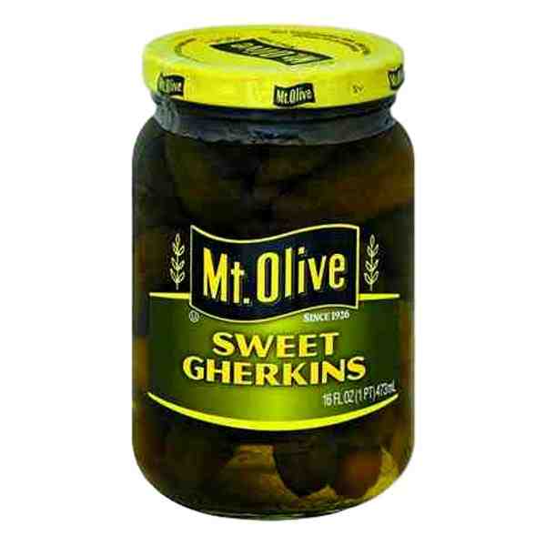 MT OLIVE SWEET CHERKINS PICKLES 16oz