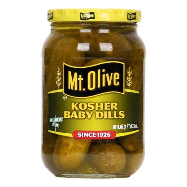 MT OLIVE KOSHER BABY DILL 16 oz