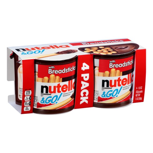 NUTELLA &GO BREADDSTICK & SPREAD 7.3 oz