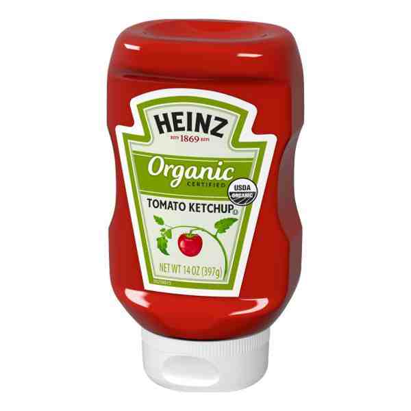HEINZ ORGANIC TOMATO KETCHUP 14oz