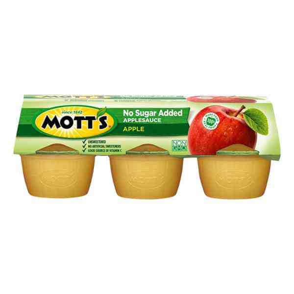 MOTTS NATURAL APPLESAUCE 6PACK 23.4z