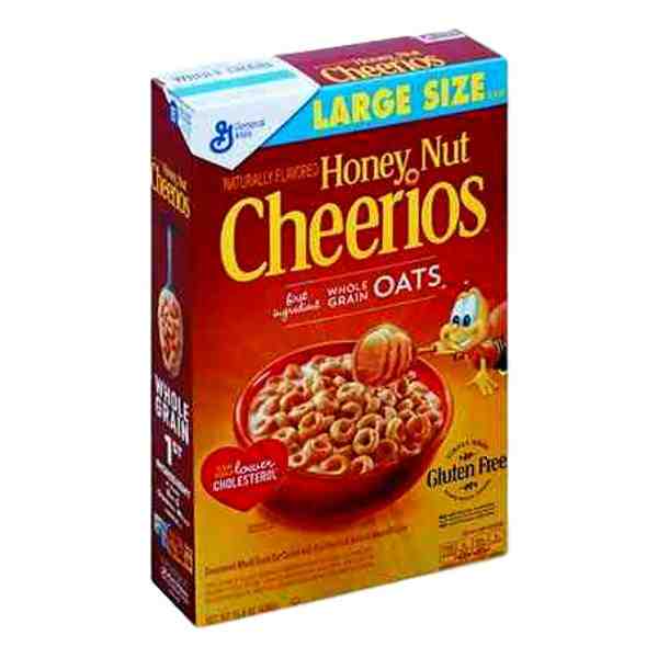 GENERAL MILLS HONEY NUT CHEERIOS 15.4oz