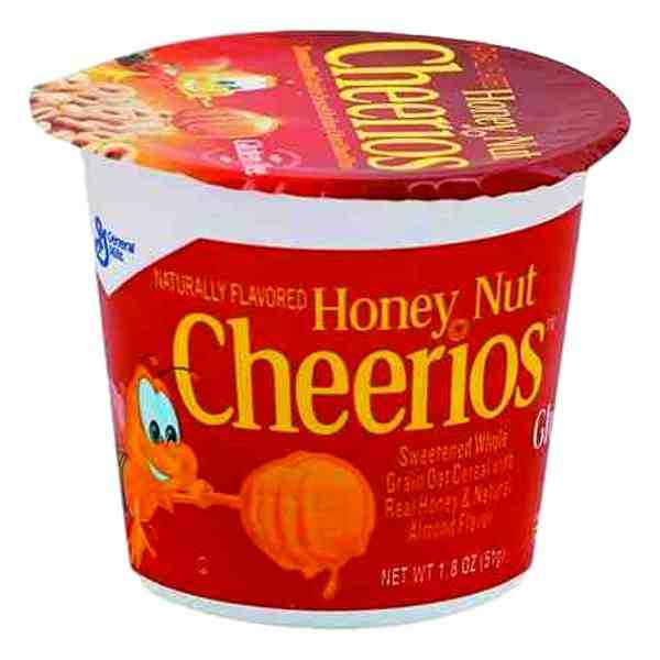 GEN MILLS CHEERIO HONEY NUT CEREAL CUP 1.8oz