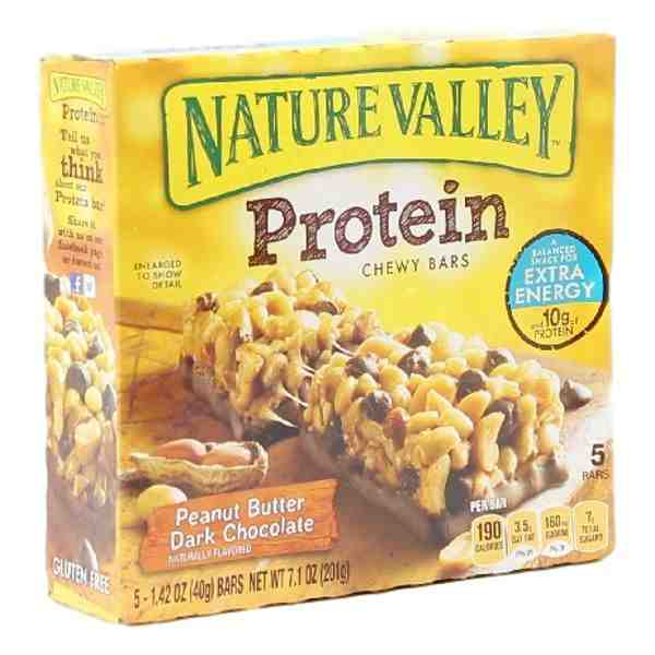NATURE VALLEY PROTEIN BAR PEANUT BUTTER DARK 7.1oz