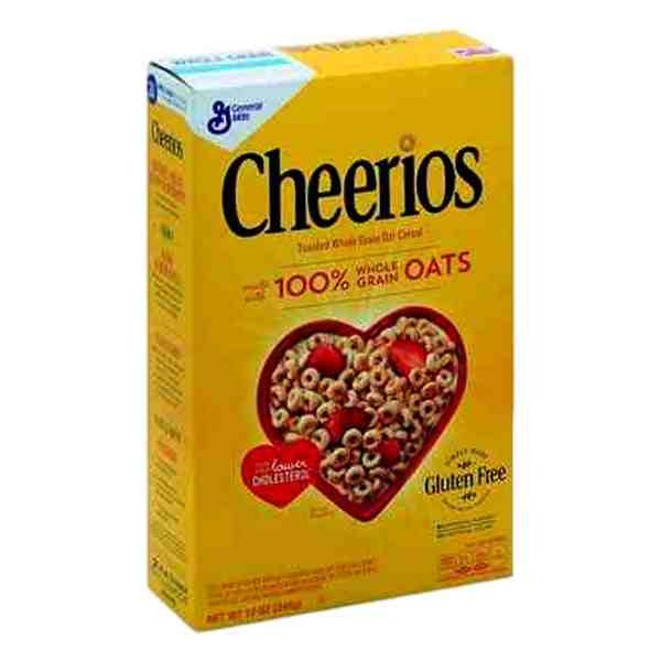 GENERAL MILLS CHEERIOS YELLOW BOX 12oz