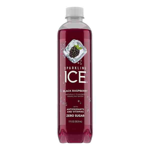 SPARKLING ICE WATER BLACK RASPBERRY 17oz