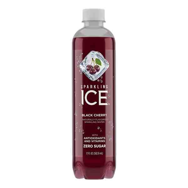 SPARKLING ICE WATER BLACK CHERRY 17oz