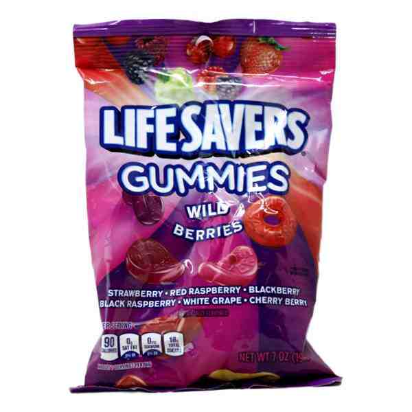 GUMMISAV LIFESAVERS MIXED BERRIES 7oz