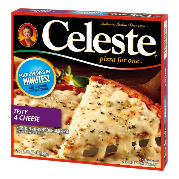 PIZZA CELESTE ZESTY 4 CHEESE 5.22OZ