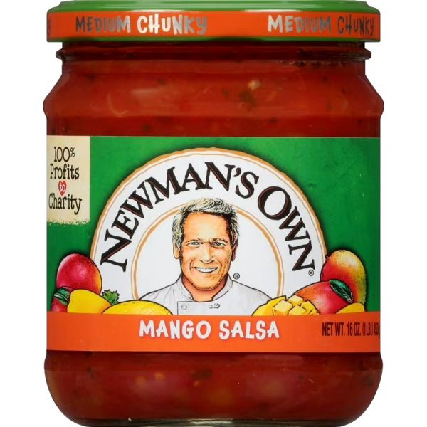 NEWMAN'S MANGO SALSA 16 OZ
