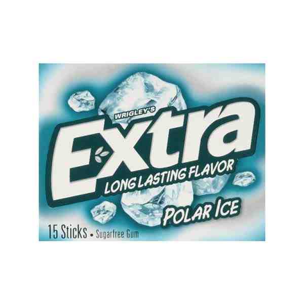 EXTRA 15 STK POLAR ICE SLIM PACK 12/10 BX