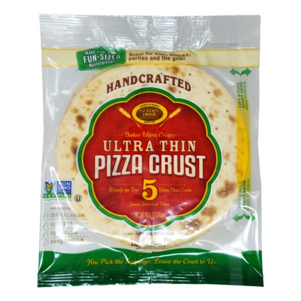 GOLDEN HOMCRUST PIZZA ULTRA THIN 7IN 8.75 OZ