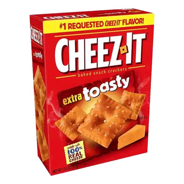 CHEEZ-IT CRACKR EXTRA TOASTY 12.4 oz