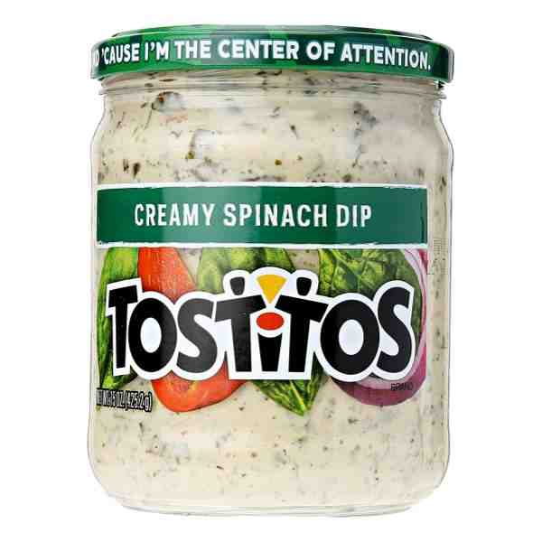 TOSTITOS CREAMY SPINACH DIP 15oz