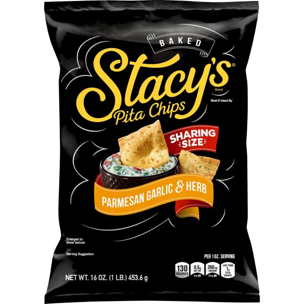 STACY'S PARMESAN GARLIC PITA CHIP & HERB 16oz