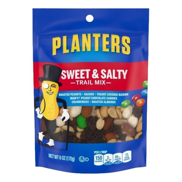 PLANTERS SWEET & SALTY TRAIL MIX 6OZ