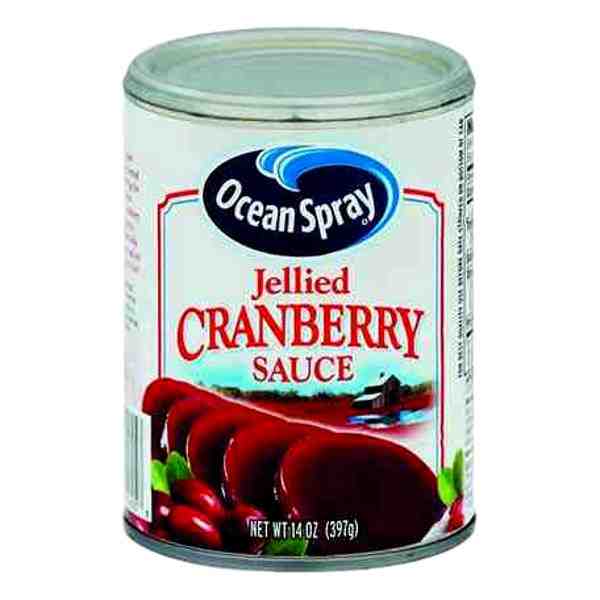 OCEANSPRAY JELLIED CRANBERRY SAUCE 14oz