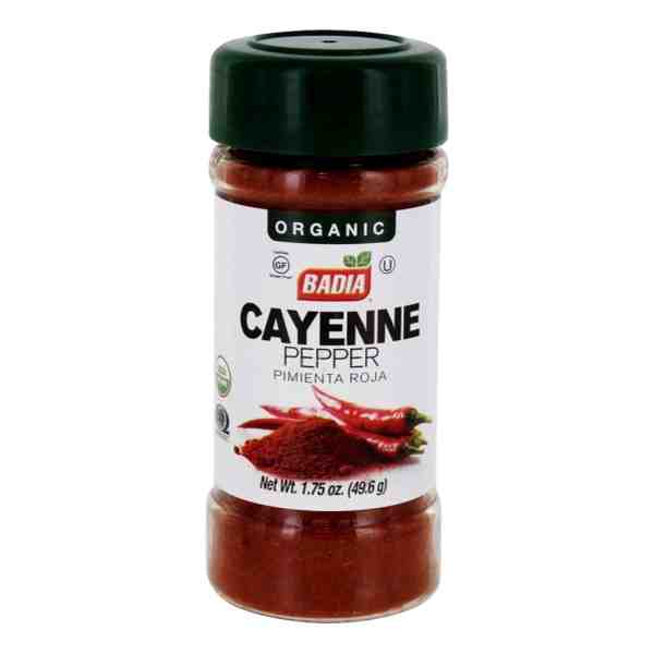 ORGANIC RED PEPPER GROUND CAYENNE 0.75 oz