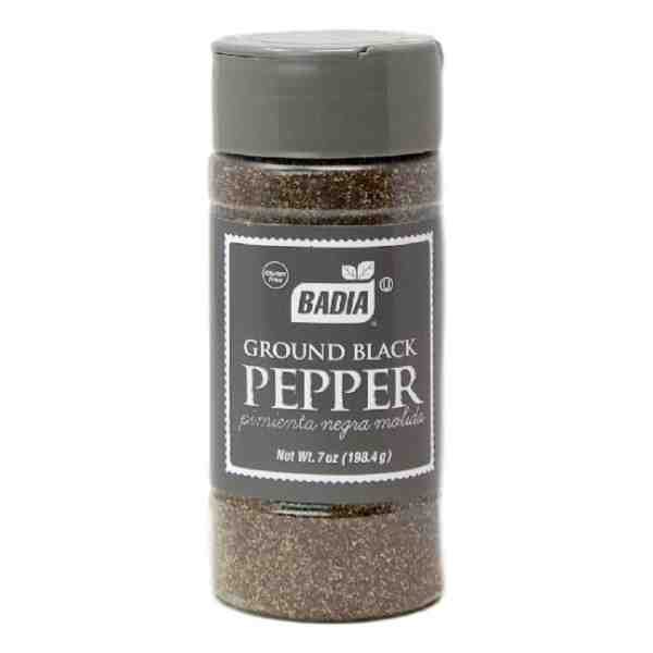 GROUND BLACK PEPPER 7oz