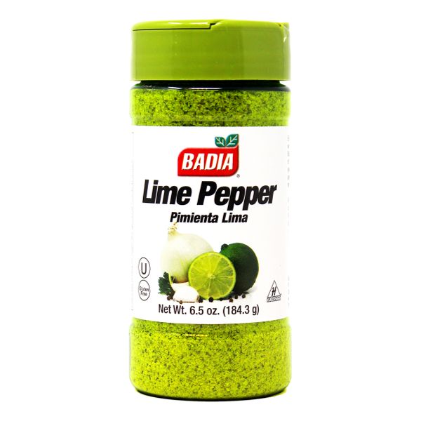 SPECIALTY SIZE LIME PEPPER SEASONING 6.5 OZ