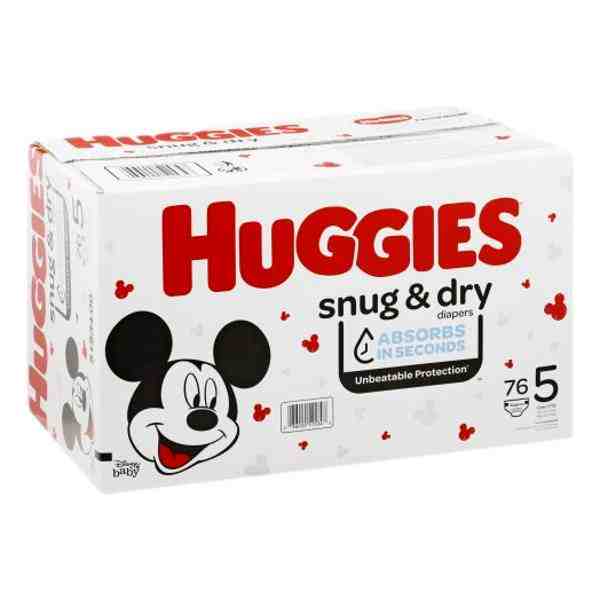 HUGGIES SNUG & DRY S5 GIGA 84ct DIAPERS