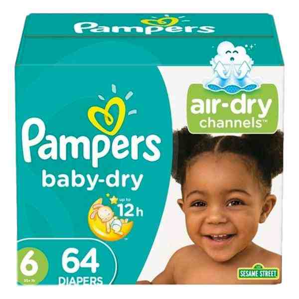 PAMPERS BABY DRY SIZE 6 64ct