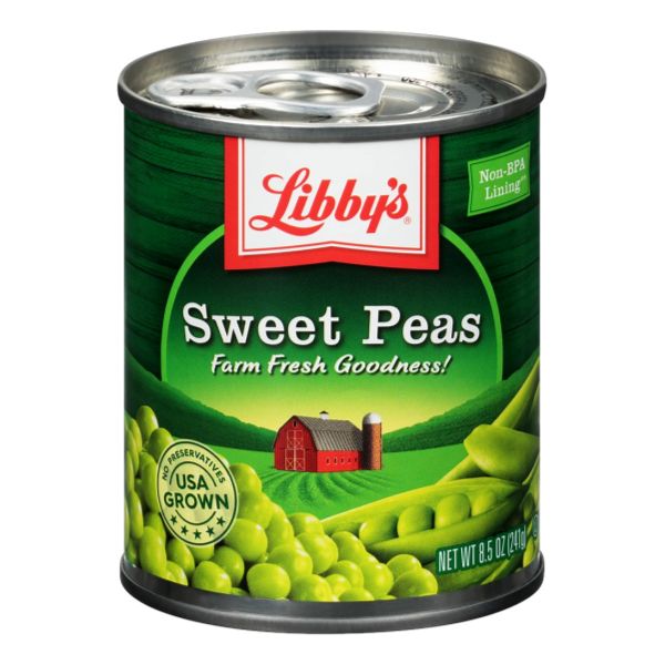 LIBBY SWEET PEAS 8 OZ