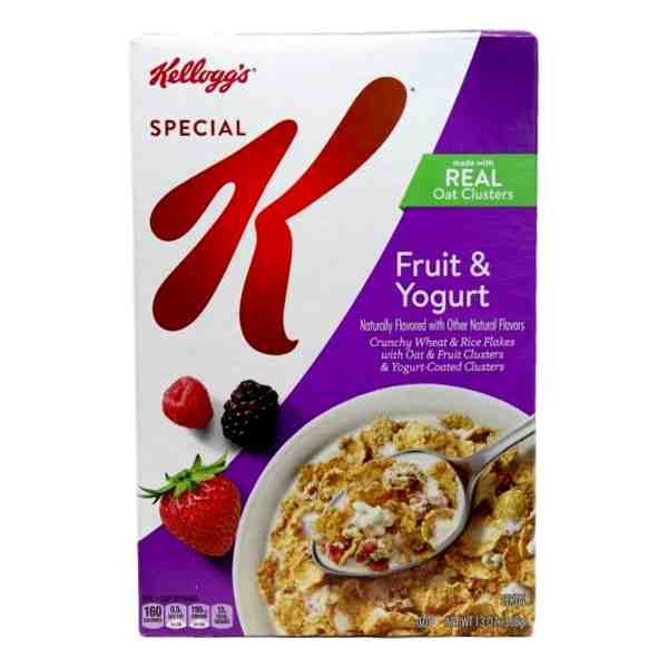 KELLOGGS SPECIAL K FRUIT & YOGURT CEREAL 13oz