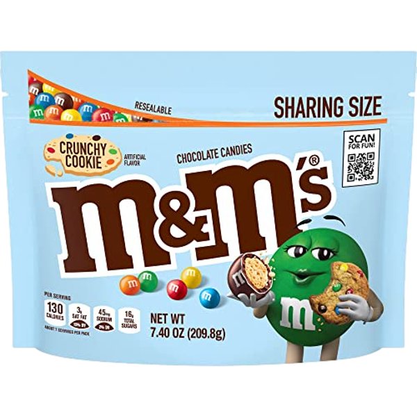 M&MS MC CRUNCHY COOKIE SHARING SIZE 7.4 oz