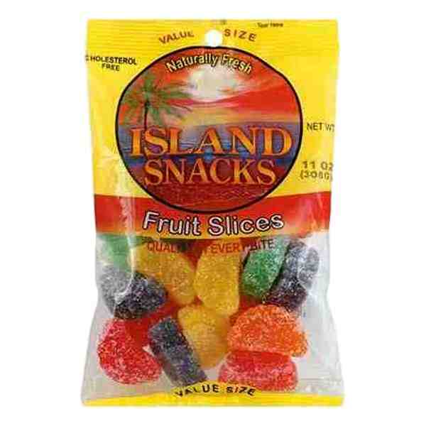 ISLAND SNACKS FRUIT SLICES 11oz