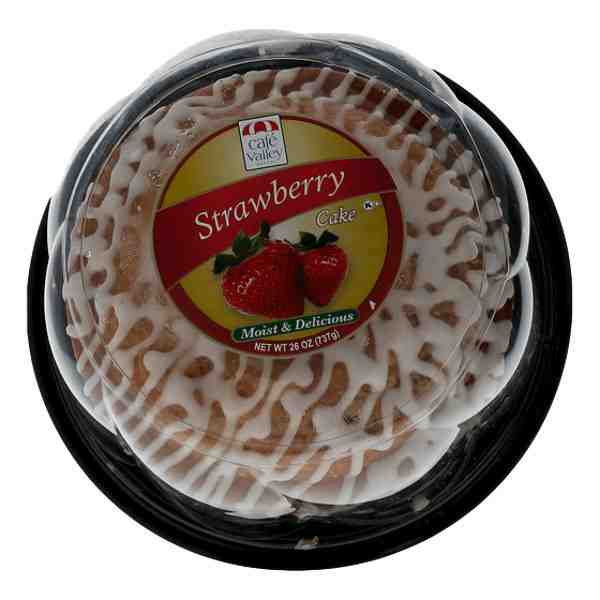 CAFE VALLEY STRAWBERRY CAKE 26oz