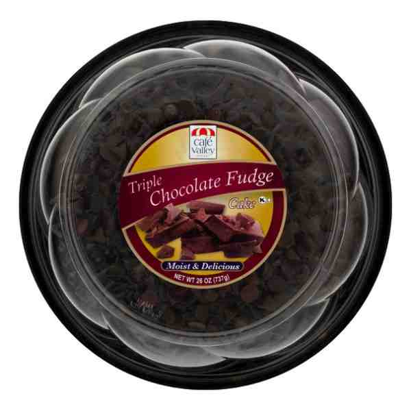CAFE VALLEY CHOCOLATE FUDGE RING CAKE 26oz