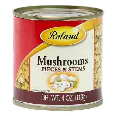 ROLAND MUSHROOMS PIECES AND STEMS 4oz