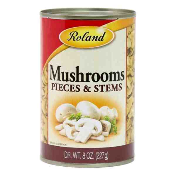 ROLAND MUSHROOMS PIECES AND STEMS 8oz