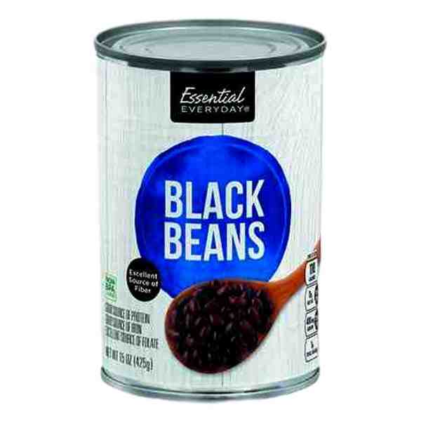 EE BLACK BEANS CAN 15oz