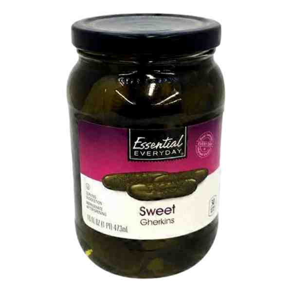 EE SWEET GHERKINS PICKLES 16oz