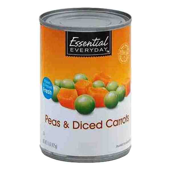 EE PEAS AND DICED CARROTS 15oz