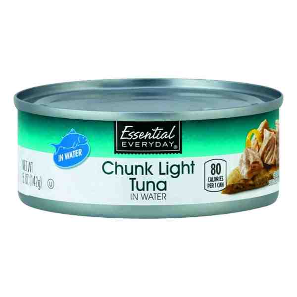 EE CHUNK LIGHT TUNA IN WATER 5 OZ