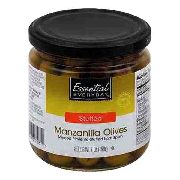 EE STUFFED MANZANILLA OLIVES 7oz
