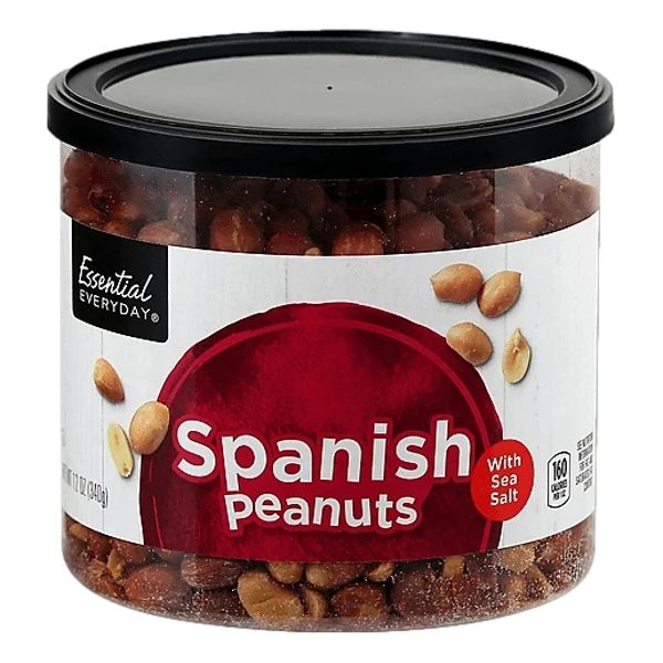 EE SPANISH PEANUTS W/ SALT 12 OZ