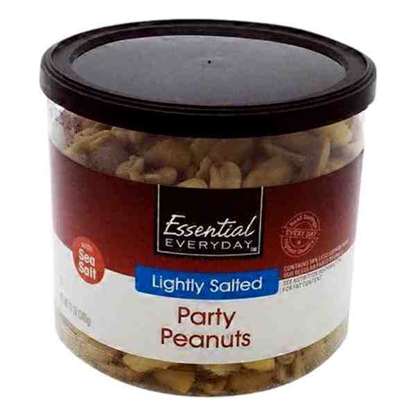 EE PARTY PEANUTS LIGHT SALTED 12oz