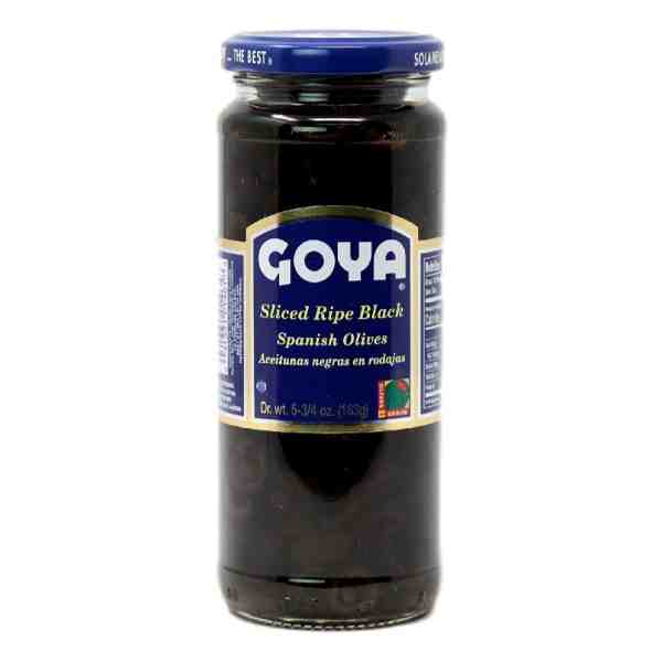 GOYA OLIVES SLICED BLACK 5.75oz