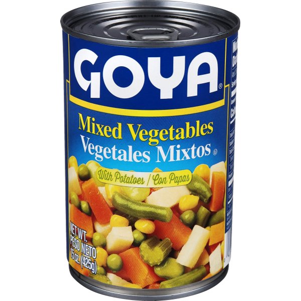 GOYA MIXED VEGETABLES 8.25 OZ xxCBxx