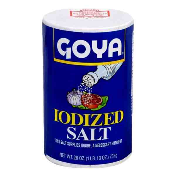 GOYA IODIZED SALT 26oz