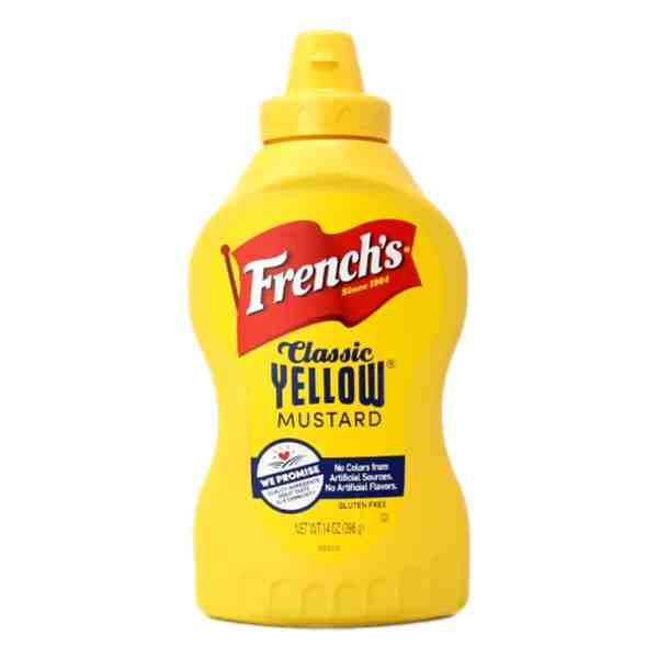 FRENCHS YELLOW MUSTARD SQUEEZE 14oz