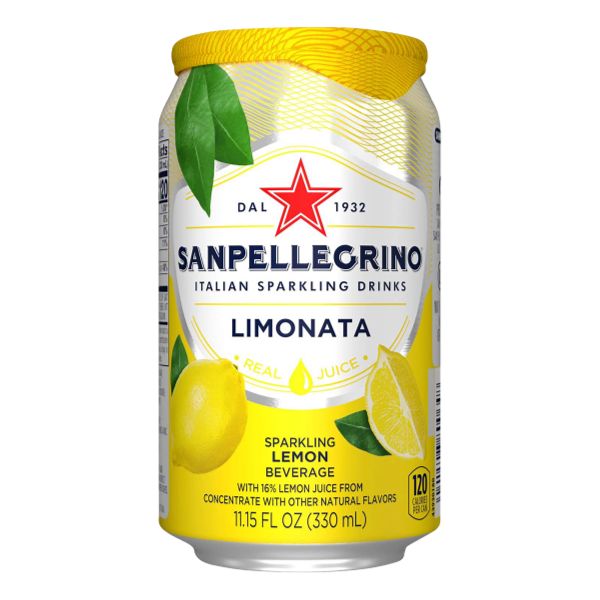 SAN PELLEGRINO LIMONATA CAN 11.15oz