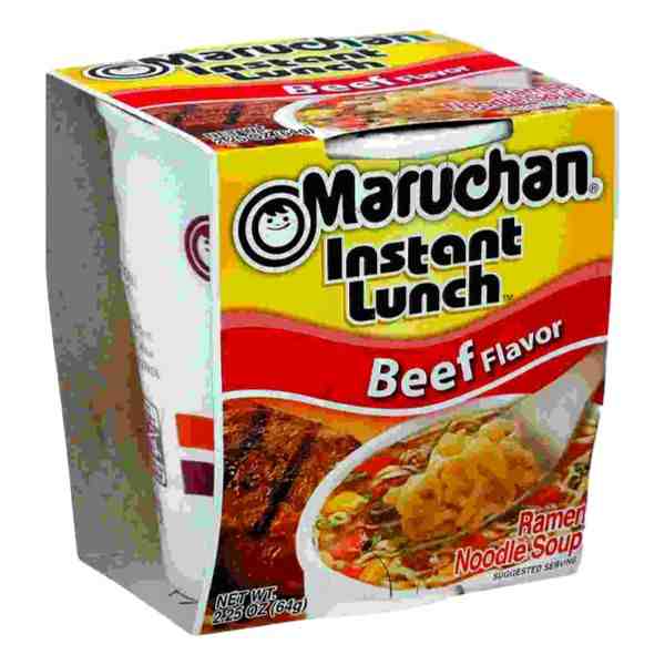 MARUCHAN CUP NOODLES BEEF FLAVOR 2.25oz