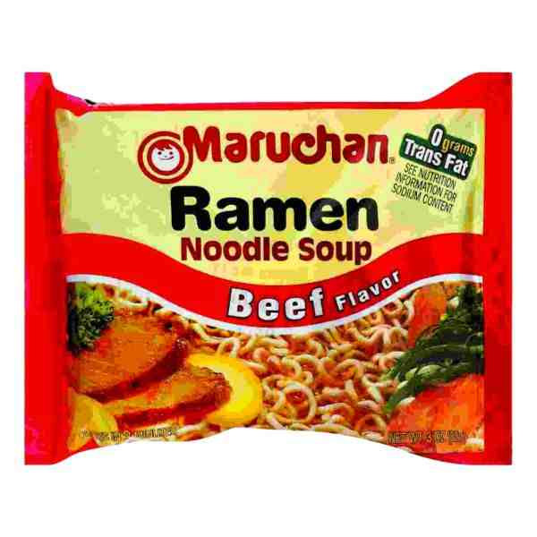 MARUCHAN BEEF RAMEN SOUP 3oz