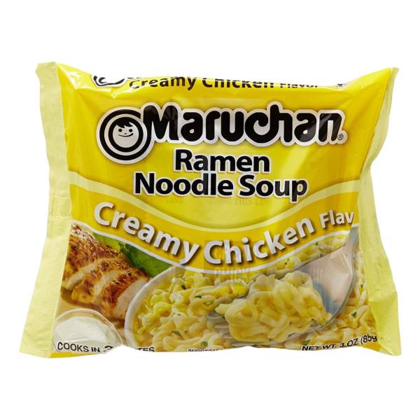MARUCHAN CREAMY CHICKEN RAMEN SOUP 3oz